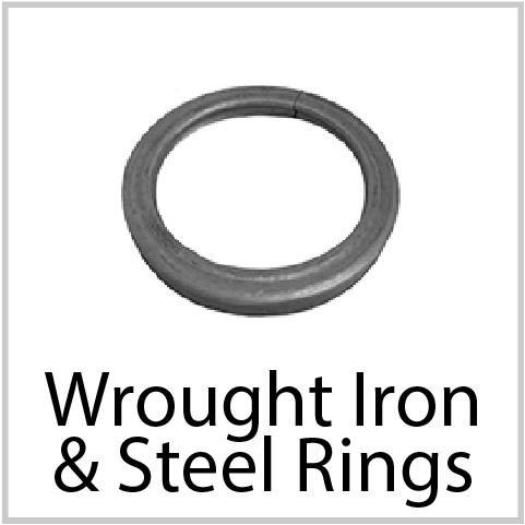 Steel Rings. Wide variety and Excellent Quality from Superior Ornamental Supply.