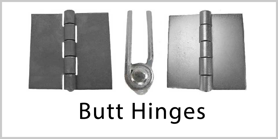 Hinges- Butt Hinges.  Wide variety and Excellent Quality from Superior Ornamental Supply.