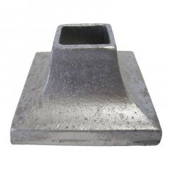 Aluminum Cover Shoe - 3 x 3 Base - Price Varies with Size