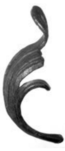 Cast Steel Leaves & Ornaments 55-554