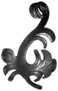 Cast Steel Leaves & Ornaments 55-586