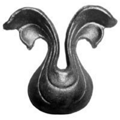 Cast Steel Leaves & Ornaments 55-878