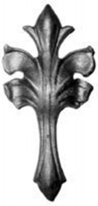 Cast Steel Leaves & Ornaments 55-896