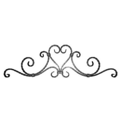 Forged Steel Wrought Iron Scroll Panels 70-180