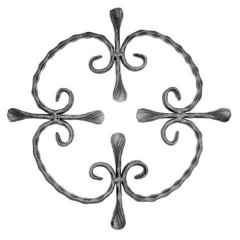 Forged Steel Wrought Iron Scroll Panels 70-313