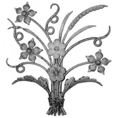 Forged Steel Wrought Iron Scroll Panels 70-638