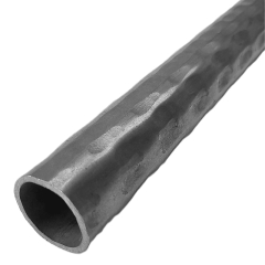 Hammered Round Tube - 20 ft Length - Price Varies with Size 