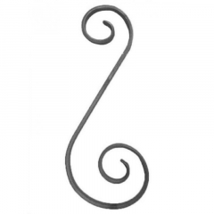Steel Wrought Iron Scroll SSL80-A-Various Sizes