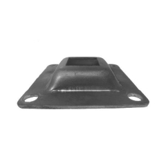 Steel Square Base Plate - Raised - Price Varies with Size