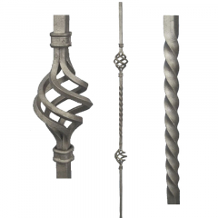 Twisted Balusters SUI48-1L - With double baskets.