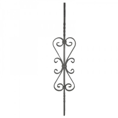 Twisted Balusters SUI49-3 - With a design scroll