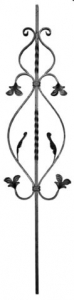 Twisted Pickets 65-536 - With leave scroll