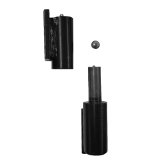 Barrel Hinge with Plates - 1 1/2" - BH1.12ZF