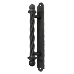 Forged Wood Door Handle #28