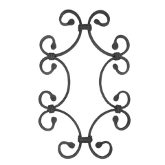 Steel Wrought Iron Scroll SC36-2