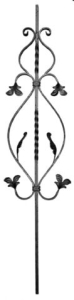 Twisted Pickets 65-536 - With leave scroll