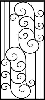 superior ornamental supply security door df13.0