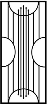 superior ornamental supply security door df29.0