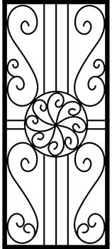 superior ornamental supply security door df7.0